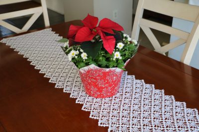 Sweet Little Pineapples Table Runner Crochet Pattern