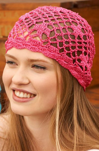 Biba Style Beanie Free Crochet Pattern