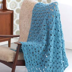 Patons Light And Airy Afghan Free Crochet Pattern