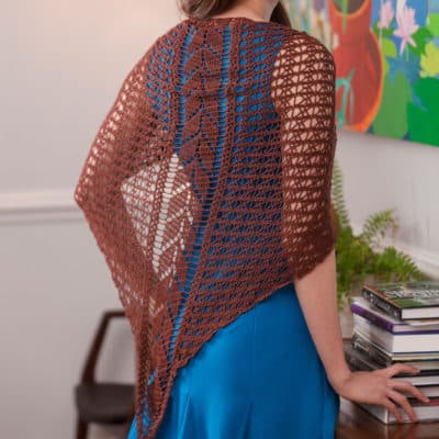 Aunt Lydia's Falling Leaves Shawl