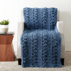 Bernat Cluster Panels Blanket Crochet Pattern